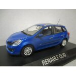 Renault clio estate blue 2007 norev 517580 1 / 43 die cast matel sw kombi break - norev