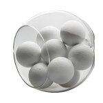 Ren� pierre - balle de baby - foot en li�ge blanc (lot de 10)