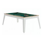 Ren pierre billard steel chene sable pieds blanc drap vert