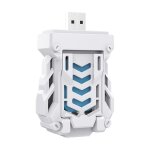 Rpulsif anti - moustiques portable usb rechargeable, tueur de moustiques lectronique chauff avec 4 ...