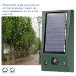 Rpulsif  ultrasons pour animaux rpulsif  rongeurs  nergie solaire avec lumire led clignotante ...