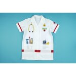 Rescue team max & dr kim blouse docteur en tissu