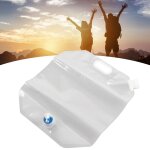 Rservoir d'eau pliable de 15l, conteneur de qualit alimentaire en pvc, poigne de transport portable, ...