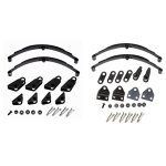 Ressorts a lames dures avant et arri�re, barre en acier pour suspension, tracteur, remorque, camion, ...