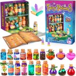 Rtro kits de potions de fes pour enfants, mlangez 20 potions magiques avec cristal dnergie, jouet ...