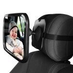 R�troviseur r�glable pour b�b�, si�ge arri�re de voiture, vue de s�curit�, int�rieur de voiture, moniteur ...