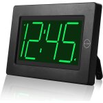R�veil, horloge � pendule, horloge num�rique, �cran num�rique led 3 pouces, alimentation par batterie, ...