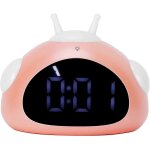 R�veil, veilleuse, r�veil pour enfants, joli entra�neur de sommeil pour enfants avec fonction d'affichage ...