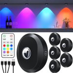 Rgb rechargeable spot led sans fil, rgb led sans fil avec télécommande, intensité variable, fonction ... Rgb rechargeable spot led sans fil, rgb led sans fil avec télécommande, intensité variable, fonction ...