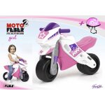 Ride - on feber - porteur moto 2 racing pink + casque Ride - on feber - porteur moto 2 racing pink + casque