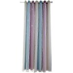Rideaux etoiles occultants pour chambre d'enfant avec voile double creux, rideaux etoiles pour enfants, ... Rideaux etoiles occultants pour chambre d'enfant avec voile double creux, rideaux etoiles pour enfants, ...