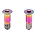 Risk 2 pices m5x14. 2mm boulons de drailleur arrire de vlo vlo manette de vitesse guide rouleau ...
