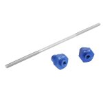 Risk ¿c adaptateur d'essieu traversant de moyeu de vlo en alliage d'aluminium, 12 / 15 / 20mm, accordeur ...
