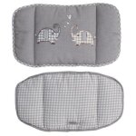 Rducteur de sige jumbotwins - roba - evolutive - gris - pour chaise haute a escalier