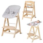 Roba chaise haute evolutive born up 2 en 1 naturel + transat gris roba style Roba chaise haute evolutive born up 2 en 1 naturel + transat gris roba style