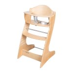 Roba chaise haute evolutive  chill up  - bois naturel