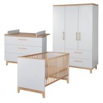 Roba chambre bébé complète caro - lit 70x140 + commode a langer + armoire (i) Roba chambre bébé complète caro - lit 70x140 + commode a langer + armoire (i)