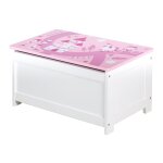 Roba coffre a jouets crown rose 60x32x30 cm mdf