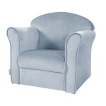 Roba fauteuil bb en velours lil sofa - fauteuil club pour enfant - assise confortable - avec accoudoirs ...