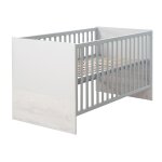 Roba lit bébé evolutif 70x140 cm - maren 2 - réglable en hauteur - convertible en lit junior - gris clair ... Roba lit bébé evolutif 70x140 cm - maren 2 - réglable en hauteur - convertible en lit junior - gris clair ...