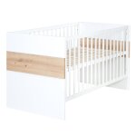 Roba lit bébé evolutif lion réglable sur 3 hauteurs - 70 x 140 cm - convertible en lit junior - blanc ... Roba lit bébé evolutif lion réglable sur 3 hauteurs - 70 x 140 cm - convertible en lit junior - blanc ...