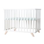 Roba parc bb 75 x 100 cm en bois massif bio + tapis lil planet certifi oeko - tex - hauteur rglable ...