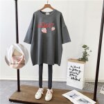 Robe d'allaitement de longueur moyenne pour femme enceinte, t - shirt a manches courtes, vêtements de ... Robe d'allaitement de longueur moyenne pour femme enceinte, t - shirt a manches courtes, vêtements de ...