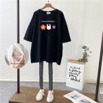 Robe d'allaitement de longueur moyenne pour femme enceinte, t - shirt a manches courtes, vêtements de ... Robe d'allaitement de longueur moyenne pour femme enceinte, t - shirt a manches courtes, vêtements de ...