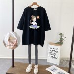 Robe d'allaitement de longueur moyenne pour femme enceinte, t - shirt a manches courtes, vêtements de ... Robe d'allaitement de longueur moyenne pour femme enceinte, t - shirt a manches courtes, vêtements de ...