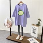 Robe d'allaitement de longueur moyenne pour femme enceinte, t - shirt a manches courtes, vêtements de ... Robe d'allaitement de longueur moyenne pour femme enceinte, t - shirt a manches courtes, vêtements de ...