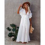 Robe d'allaitement a volants pour femme enceinte, tenue a col en v, manches courtes, couleur unie, nouvelle ... Robe d'allaitement a volants pour femme enceinte, tenue a col en v, manches courtes, couleur unie, nouvelle ...