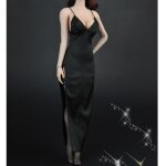 Robe et bas longs en v profond 1:6, pour figurine fminine de 12 pouces tbl phicen, jouets chauds