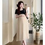 Robe de grossesse décontractée a manches courtes pour femme enceinte, tenue d'été educative, vêtements ... Robe de grossesse décontractée a manches courtes pour femme enceinte, tenue d'été educative, vêtements ...