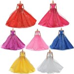 Robe de marie d't elgante colore, faite a la main, vtements de princesse, robe de soire de mariage ...