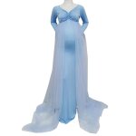 Robes maxi maternité en dentelle extensible, costume d'accessoires photographie pour femmes enceintes ... Robes maxi maternité en dentelle extensible, costume d'accessoires photographie pour femmes enceintes ...