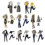 Robe et pantalon pour poupée de 30cm, 1 ensemble, vêtements de fête, tenue de mariage, accessoires, costume ... Robe et pantalon pour poupée de 30cm, 1 ensemble, vêtements de fête, tenue de mariage, accessoires, costume ...