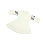 Robe populaire en laine tricotée blanche, pull chaud et mignon, pour poupée américaine de 18 pouces, ... Robe populaire en laine tricotée blanche, pull chaud et mignon, pour poupée américaine de 18 pouces, ...