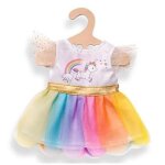 Robe pour poup�es - heless - licorne henri - taille 2835a cm - design unique - pour filles