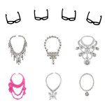 Robes de princesse de mariage de mode avec 10 paires de chaussures de poupée 32 pièces Robes de princesse de mariage de mode avec 10 paires de chaussures de poupée 32 pièces