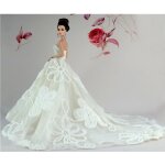 Robe de soire enchante, tenue de mariage, vtements pour poupes, cadeaux pour filles