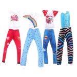Robe tendance pour poupée barbie, 30cm, 1 pièce, vêtements décontractés, jupe, accessoires, jouets, maison ... Robe tendance pour poupée barbie, 30cm, 1 pièce, vêtements décontractés, jupe, accessoires, jouets, maison ...