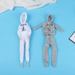 Robe tendance pour poupée barbie, ensemble de 2 pièces, vêtements décontractés, jupe, accessoires, jouets ... Robe tendance pour poupée barbie, ensemble de 2 pièces, vêtements décontractés, jupe, accessoires, jouets ...