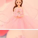 Robe et voile de marie pour poupe de 11 pouces, vtements a la mode, #2
