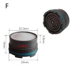 Robinet economiseur d'eau a filetage mle 16. 5 - 24mm, arateur robinet bulle cuisine salle de bains, ...