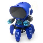 Robot dansant electrique a six griffes avec musique, jouet educatif pour enfants, cadeau d'anniversaire ...