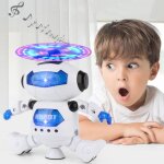 Robot electrique pour garçons, danse mécanique, musique, marche, espace, jouet, cadeaux pour enfants Robot electrique pour garçons, danse mécanique, musique, marche, espace, jouet, cadeaux pour enfants