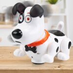 Robot electrique intelligent pour enfants, chien electronique, animal de compagnie, marche, musique, ...