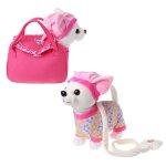 Robot electronique pour animaux domestiques, jouet interactif avec sac, chien, fermeture eclair, chant, ...