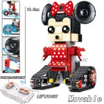 Robot rc tlcommand high - tech classique, 2. 4ghz avec bote a moteur, blocs de construction en briques, ...