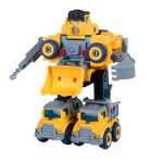 Robot de transformation pour enfants, camion a assembler, voiture a transformer, ensemble de figurines ...